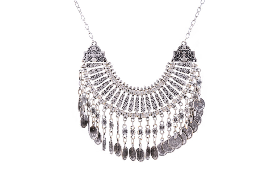 Coin Statement Necklace