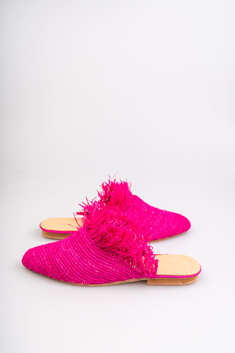 Raffia shoes