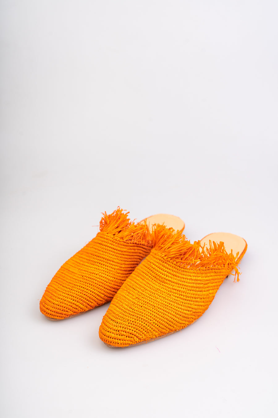 Raffia shoes